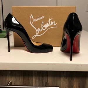 Christian Louboutin Patent Red Sole Pump